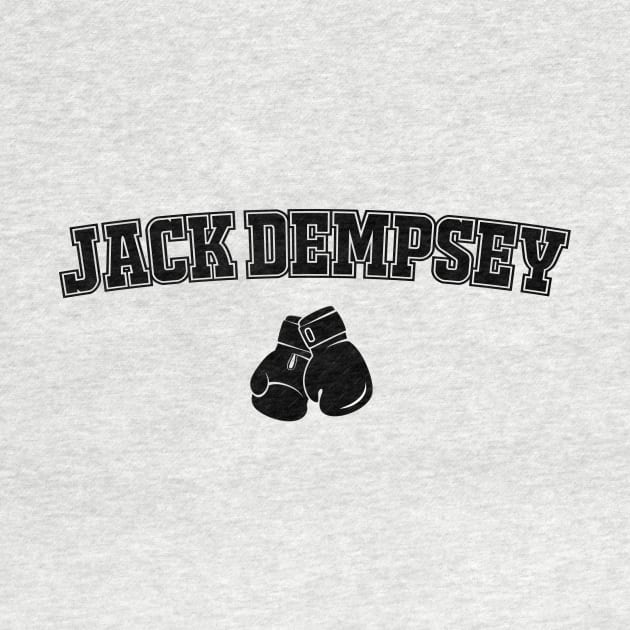 Jack Dempsey Boxing Tshirt by The Great Outdoors
